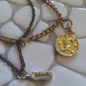 Pisses matching Gold Bracelets